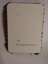 Load image into Gallery viewer, Greeting Card Peace Boho 60s