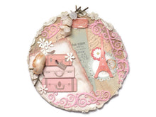 Load image into Gallery viewer, Greeting Card Paris Pink Round