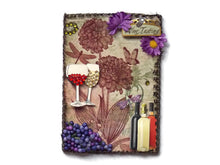 Load image into Gallery viewer, Greeting Card, Wine Motif, Greeting Card