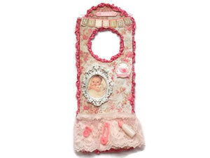 Pink Nursery Door Tag