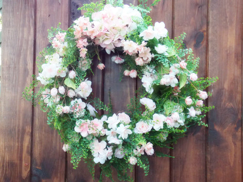 Pink Large Indoor Wreath
