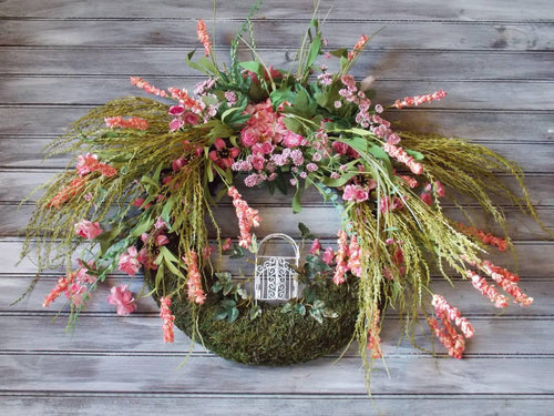 Pink Elegant Extra Large Indoor Wreath